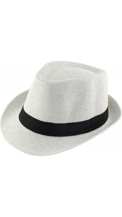 Chapeau panama stetson - Blanc