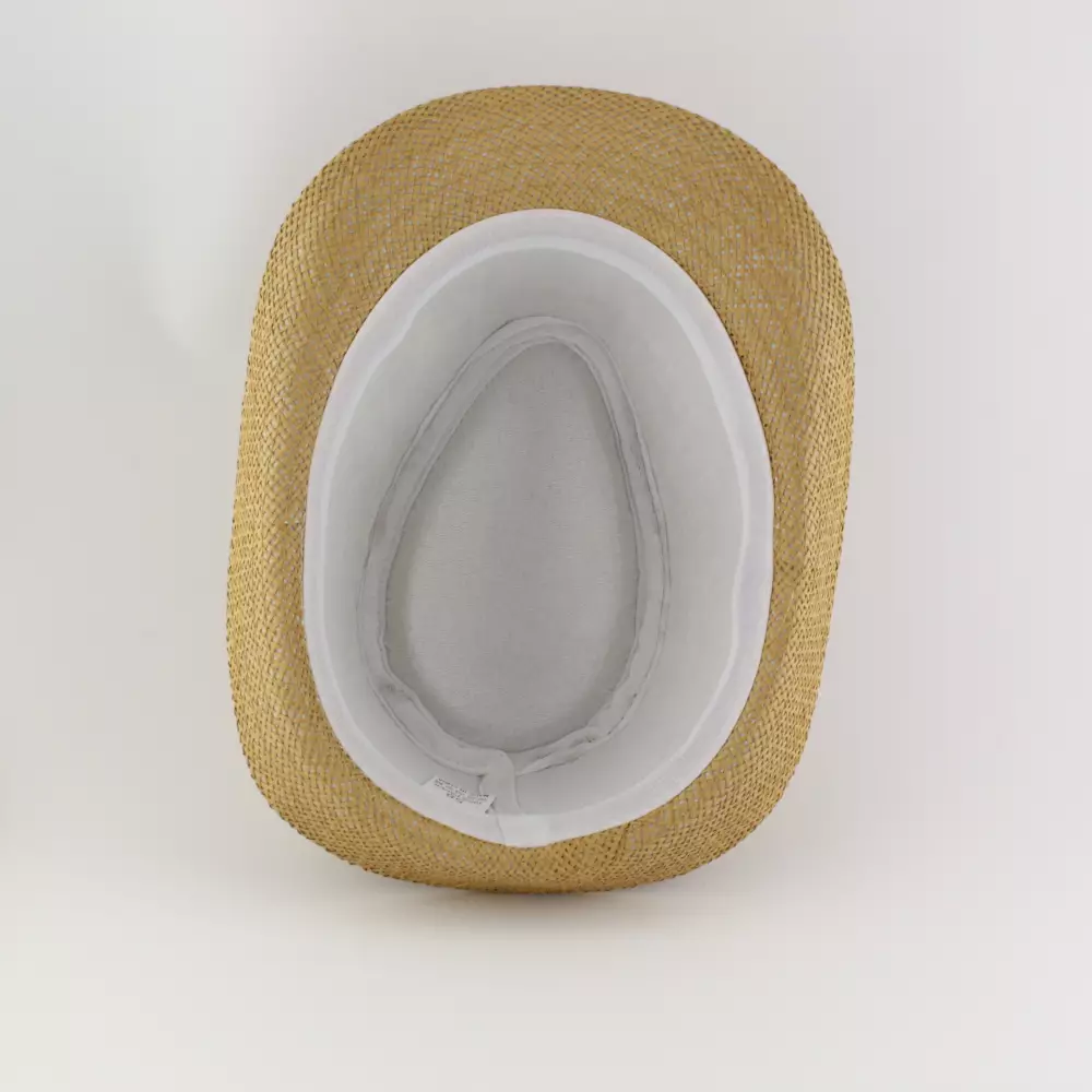 Chapeau panama stetson brun clair
