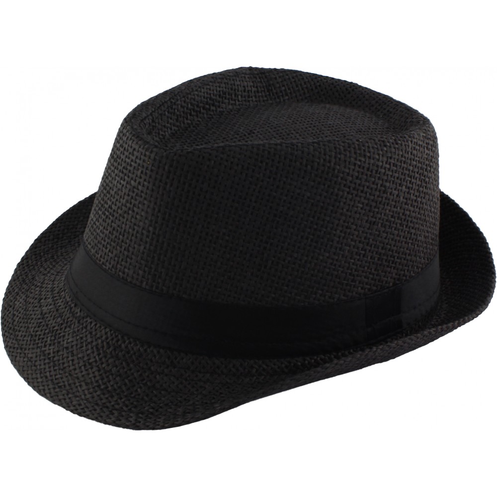 Chapeau panama stetson - Noir