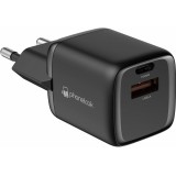 Starkes Ladegerät Nano 30W USB-A und USB-C mit Power Delivery PhoneLook - Schwarz