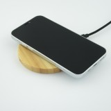 Chargeur sans-fil 10W Fast Charge en bois véritable Eleven Wood Bamboo