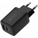 Ladegerät 20W USB und USB-C (Power Delivery) PhoneLook - Schwarz