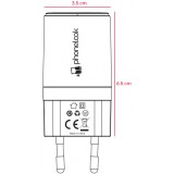 Ladegerät 20W USB und USB-C (Power Delivery) PhoneLook - Schwarz