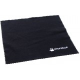 Chiffon de nettoyage en microfibre pour lunettes / smartphones / objectifs d'appareils photo - PhoneLook - Noir