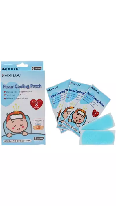 Cooling-Patch auto-rafraîchissant (6pcs) pour faire baisser la fièvre avec gel rafraîchissant actif