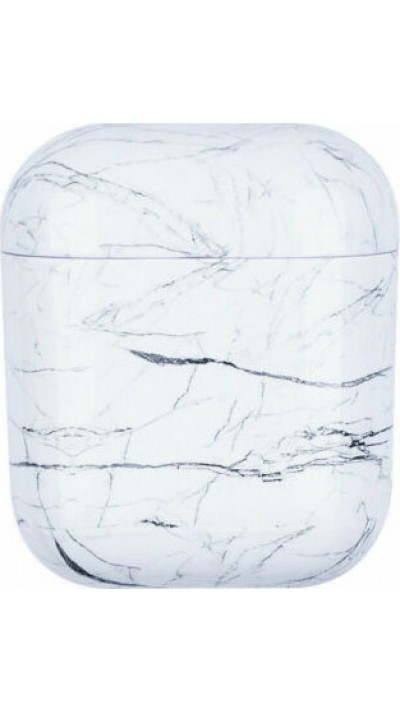 Coque AirPods 1 / 2 - Marble blanc B