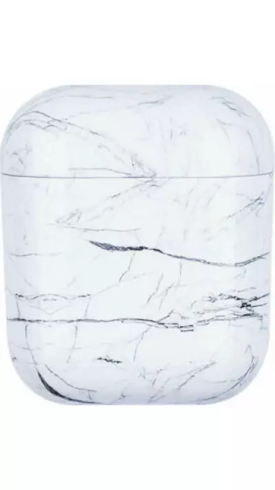 Coque AirPods 1 / 2 - Marble blanc B