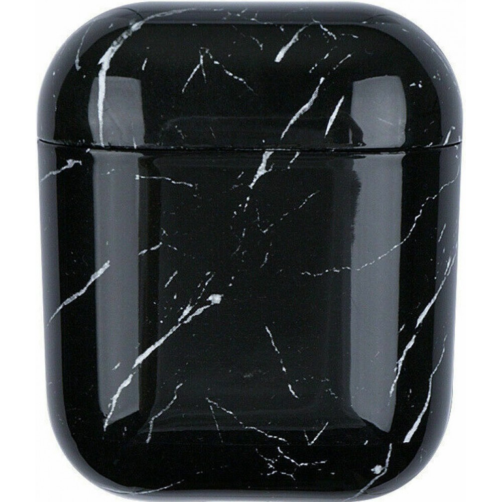 Hülle AirPods 1 / 2 - Marble schwarz B