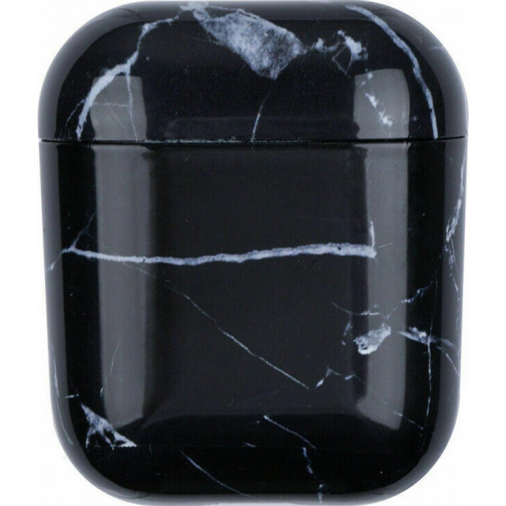 Hülle AirPods 1 / 2 - Marble schwarz A