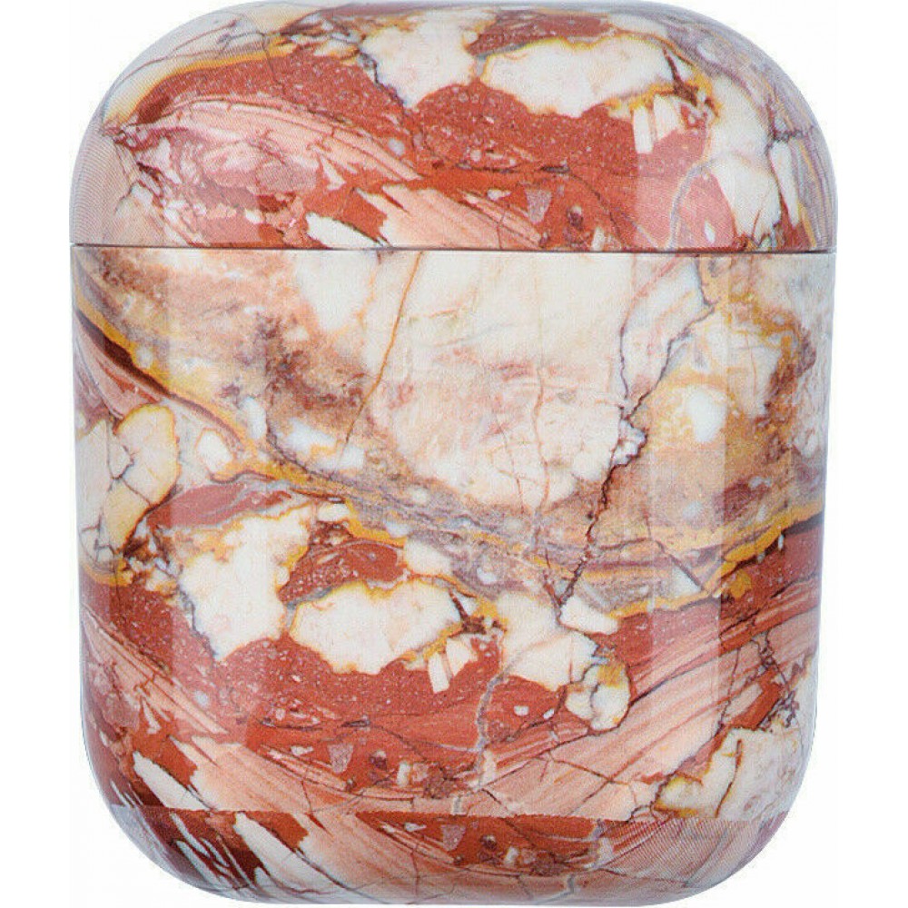 Coque AirPods 1 / 2 - Marble - Orange