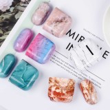 Hülle AirPods 1 / 2 - Marble - Türkis