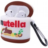 Hülle AirPods 1 / 2 - Nutella-Glas