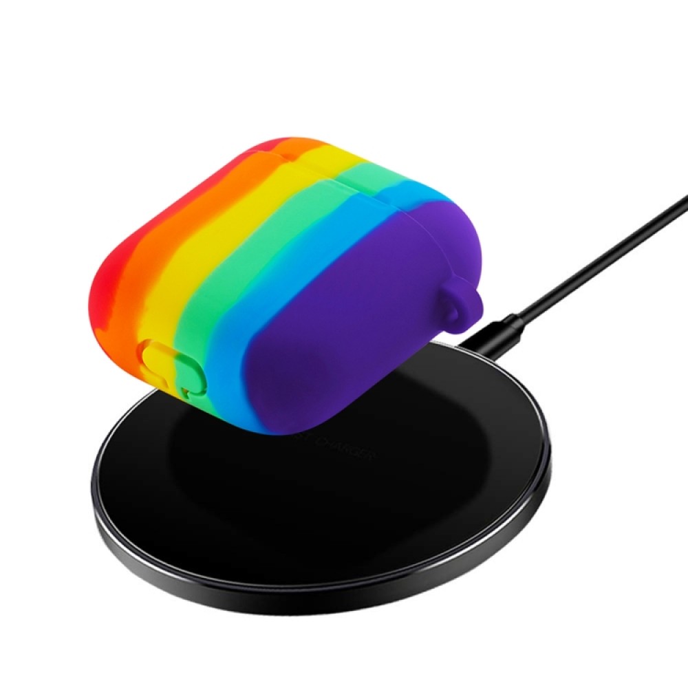 Hülle AirPods 1 / 2 - Silikon Regenbogen