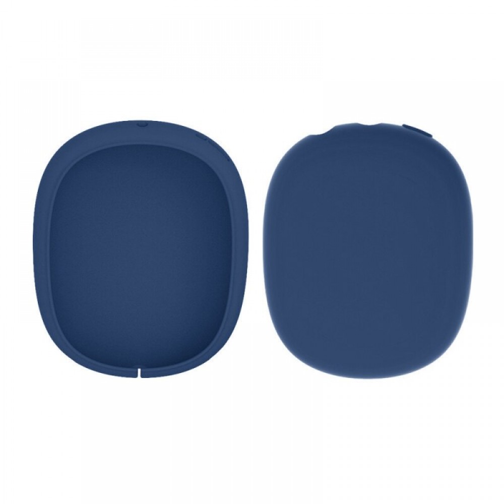 Coque AirPods Max - Silicone souple flexible - Bleu