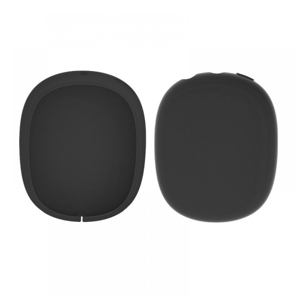 Coque AirPods Max - Siliconesouple flexible - Noir