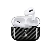 Coque AirPods Pro - Étui de protection Carbomile en carbone véritable - Noir