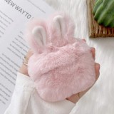 Hülle AirPods Pro - Flauschig Bunny - Rosa