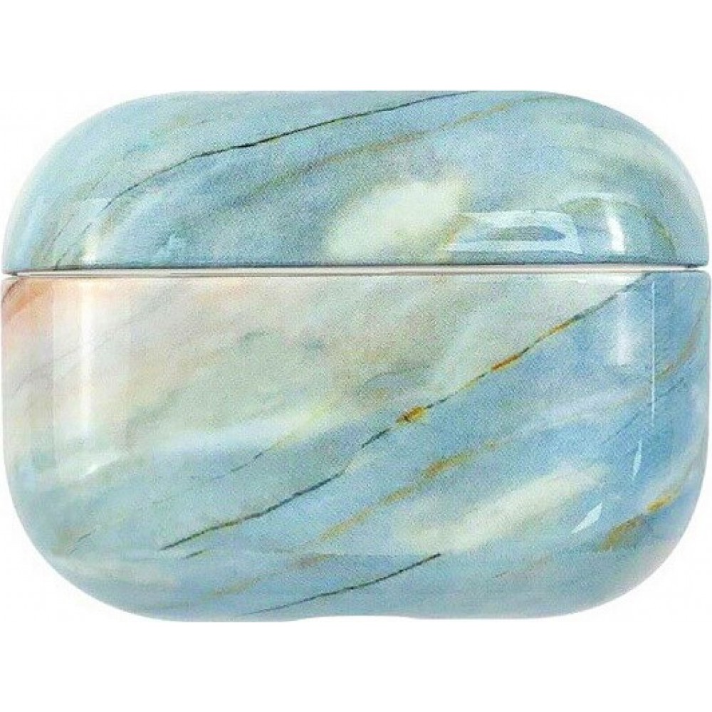 Hülle AirPods Pro - Marble - Hellblau