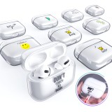 Coque AirPods Pro - Plastique transparent Banane