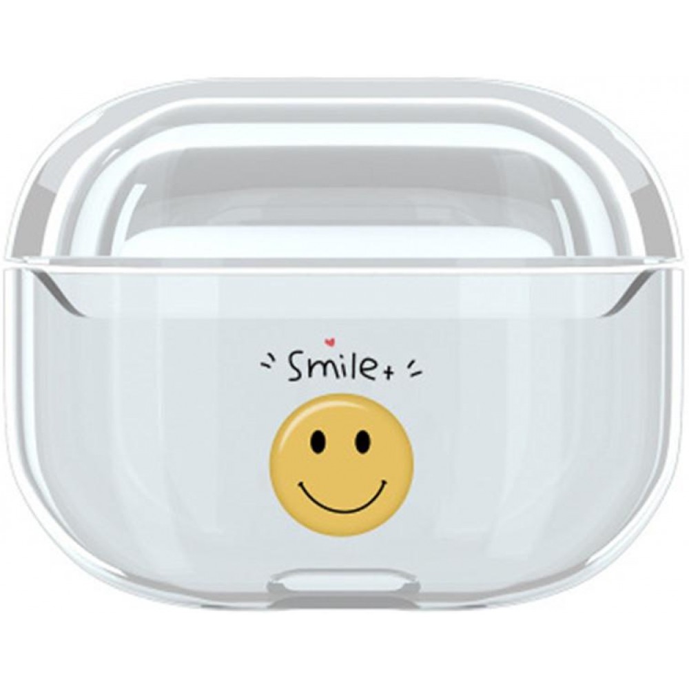 Hülle AirPods Pro - Durchsichtiger Kunststoff Smile
