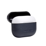 Coque AirPods Pro - Qialino cuir véritable - Bleu