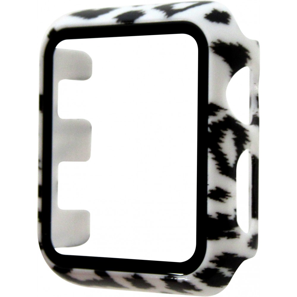 Apple Watch 40 mm Case Hülle - Full Protect mit Schutzglas - Leopard