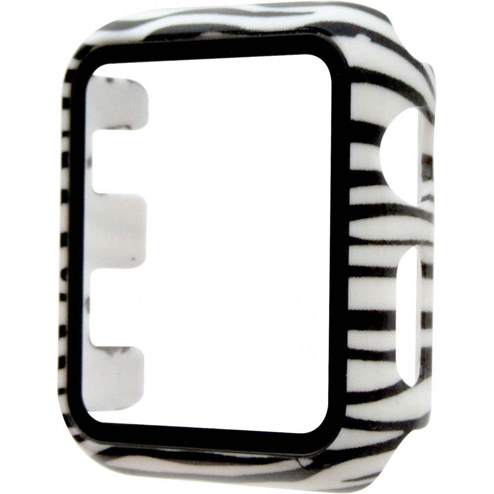 Apple Watch 40 mm Case Hülle - Full Protect mit Schutzglas - Zebre