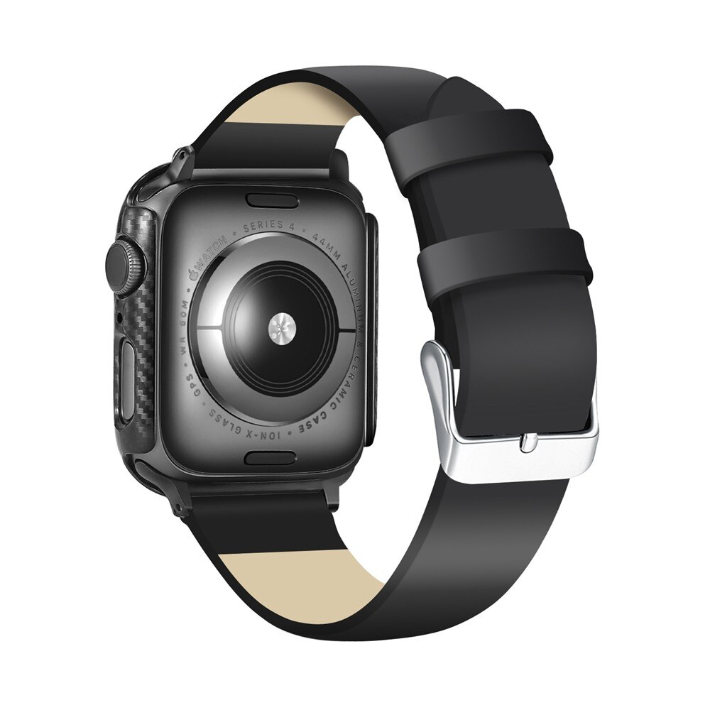Coque Apple Watch 38mm - Plastique carbone