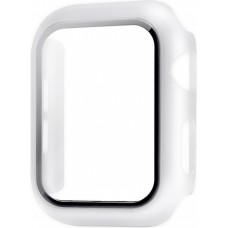 Coque Apple Watch 44mm - Full Protect avec vitre de protection - Transparent opaque