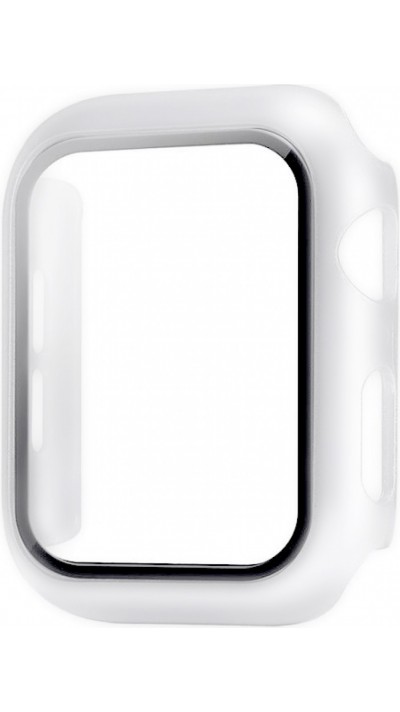 Apple Watch 38mm Case Hülle - Full Protect mit Schutzglas - Transparent opak