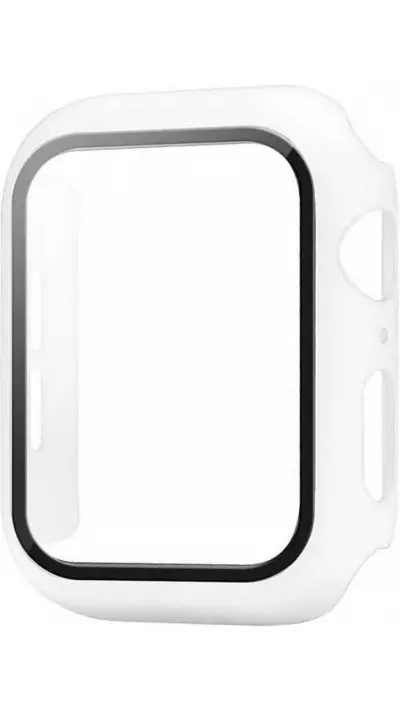 Coque Apple Watch 40mm - Full Protect avec vitre de protection - - Blanc