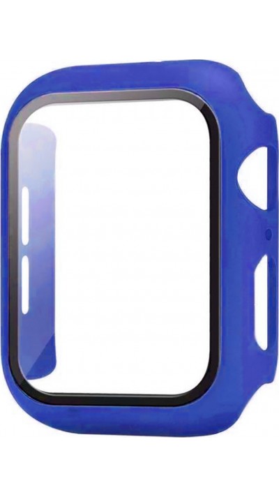 Coque Apple Watch 38mm - Full Protect avec vitre de protection - - Bleu foncé