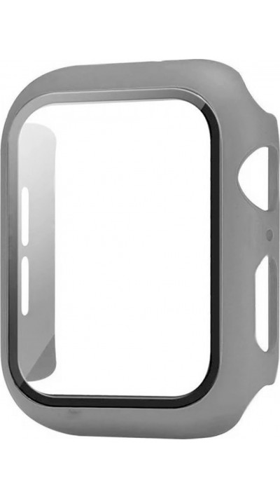 Apple Watch 38mm Case Hülle - Full Protect mit Schutzglas - - Grau