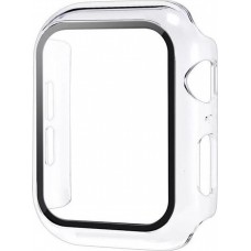 Apple Watch 40mm Case Hülle - Full Protect mit Schutzglas - - Transparent