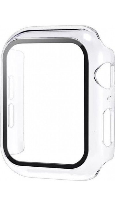 Coque Apple Watch 44mm - Full Protect avec vitre de protection - - Transparent