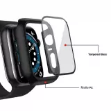 Coque Apple Watch 38mm - Full Protect avec vitre de protection - - Transparent