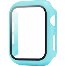 Coque Apple Watch 38mm - Full Protect avec vitre de protection - - Turquoise