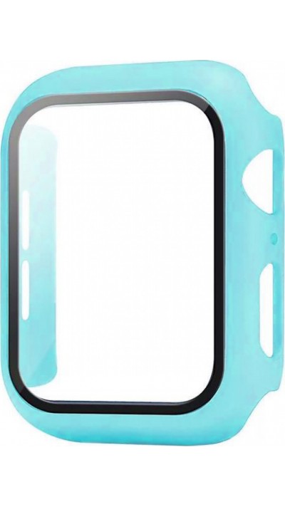 Apple Watch 44mm Case Hülle - Full Protect mit Schutzglas - - Türkis