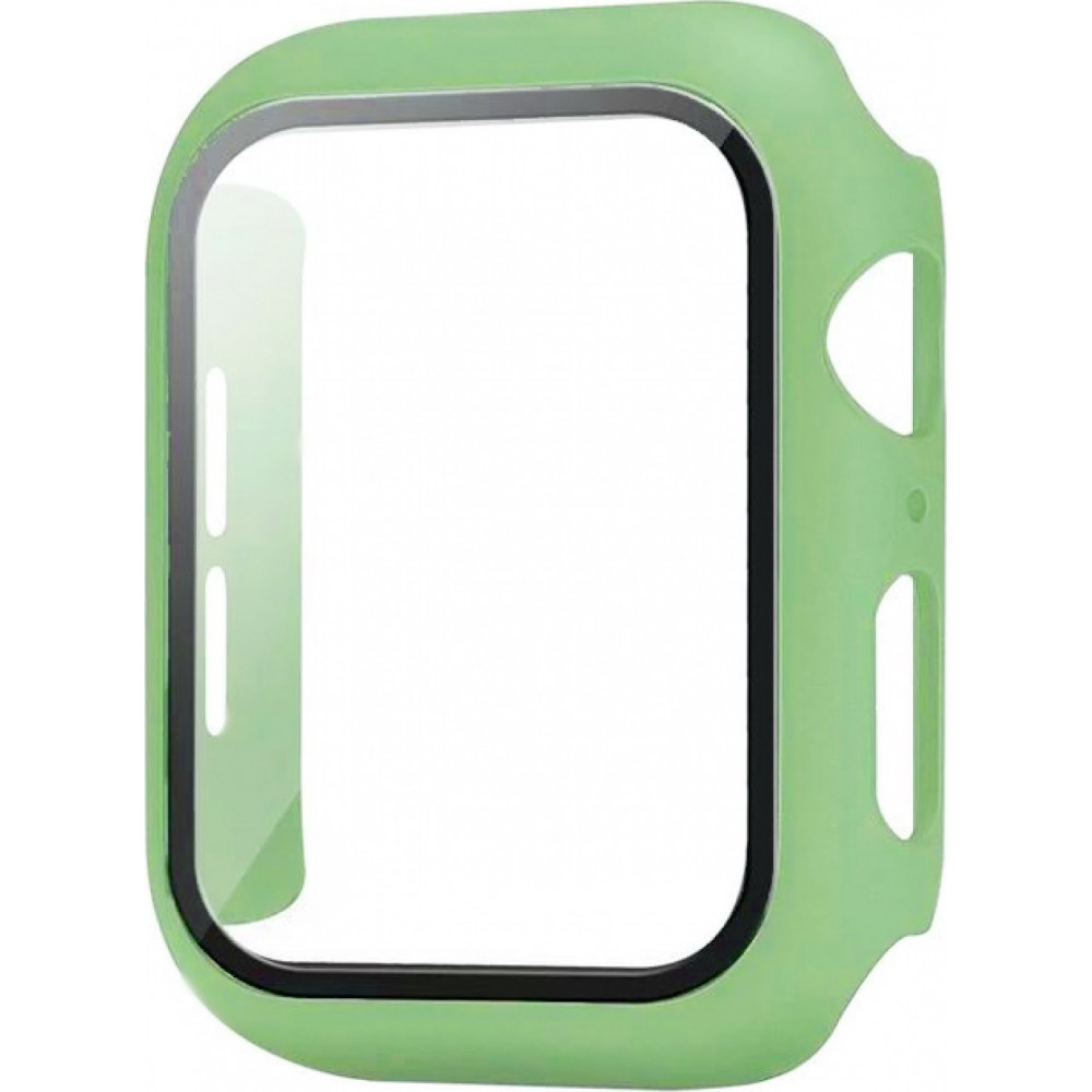 Coque Apple Watch 40mm - Full Protect avec vitre de protection - vert clair