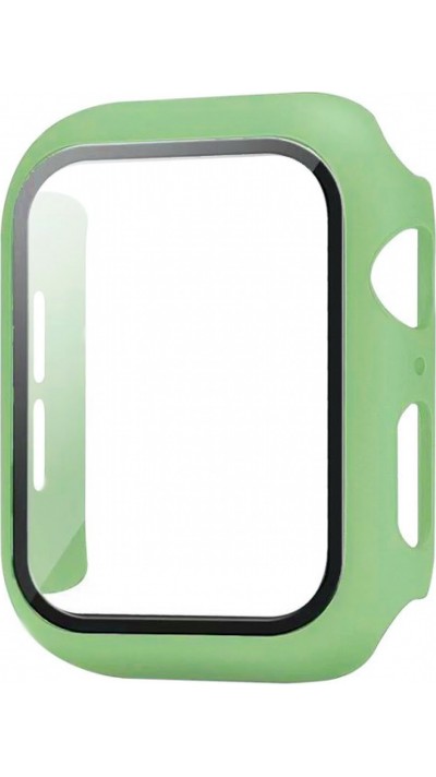 Apple Watch 40mm Case Hülle - Full Protect mit Schutzglas - - Hellgrün