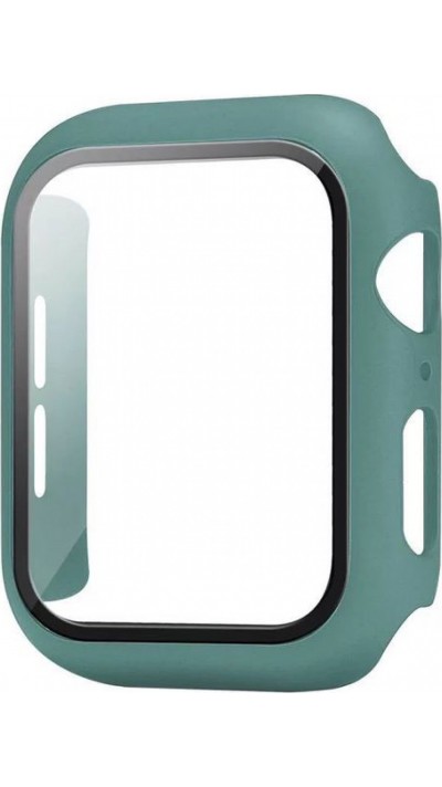 Apple Watch 40mm Case Hülle - Full Protect mit Schutzglas - - Dunkelgrün