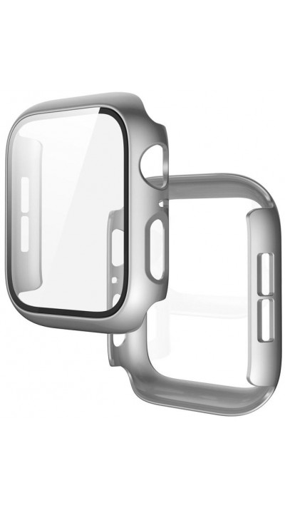 Coque Apple Watch 41 mm - Full Protect avec vitre de protection - Argent