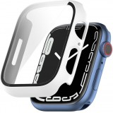 Coque Apple Watch 45 mm - Full Protect avec vitre de protection - Argent
