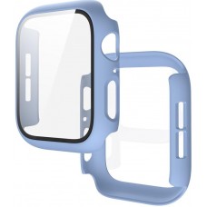 Coque Apple Watch 41 - Full Protect avec vitre de protection - Bleu clair