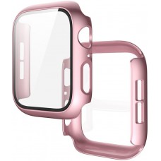 Coque Apple Watch 41 mm - Full Protect avec vitre de protection - Rose
