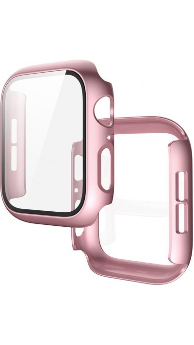 Coque Apple Watch 45 mm - Full Protect avec vitre de protection - Rose