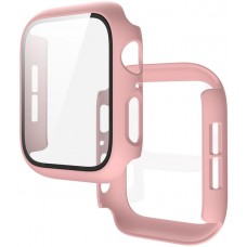 Coque Apple Watch 41 mm - Full Protect avec vitre de protection - Rose clair