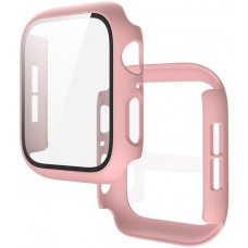 Apple Watch 45 mm Case Hülle - Full Protect mit Schutzglas - Hellrosa