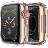 Coque Apple Watch 45mm - Gel intégral - Transparent