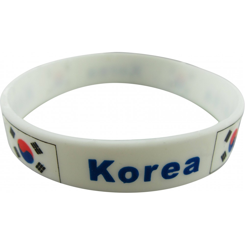 Bracelet silicone Corée